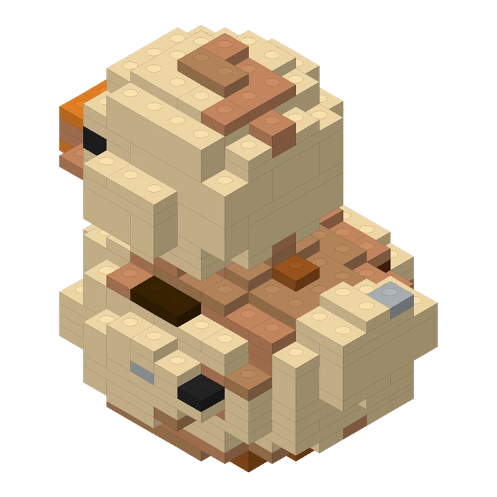 Little duck actual brick model